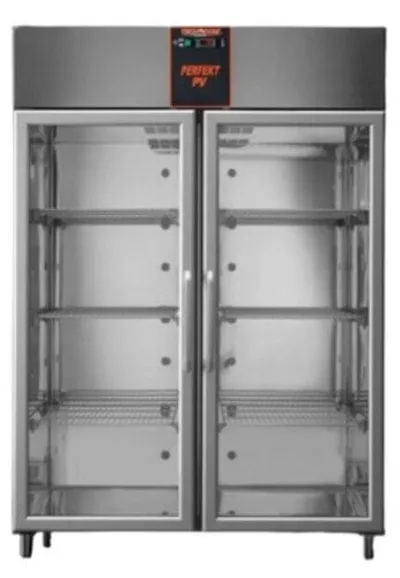 TECNODOM KÆLIR 1400L M. GLERHURÐ