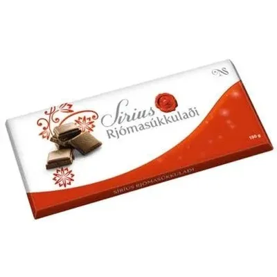 Rjómasúkkulaði - Hreint / Cream Chocolate (150 gr.)