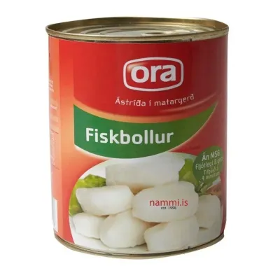 Ora Fiskbollur (830gr.)