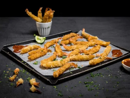 Kókosrækja/pankorækja Torpedo 40stk 1kg (10stk/ks)