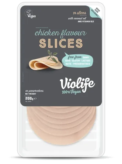 Violife Sneiðar Kjúklingabragð 10x200g