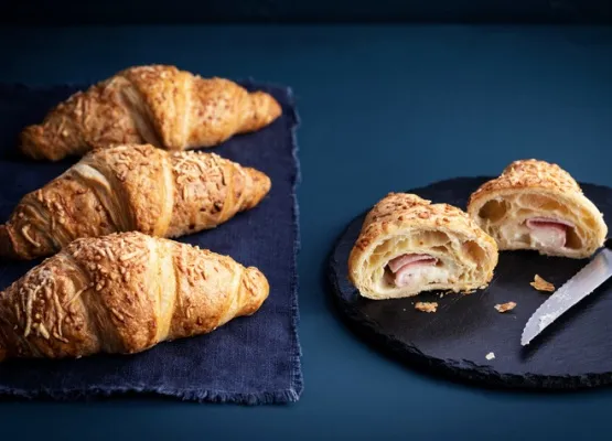 Croissant skinku/osta 48x105g