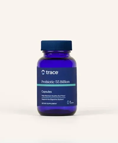 Trace Minerals Probiotic 55 billion 30 hylki