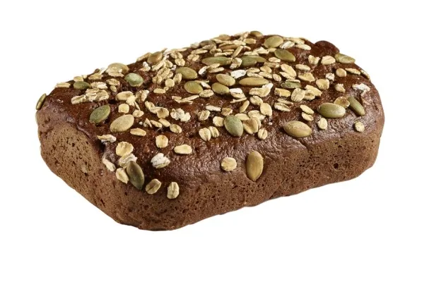 Glútenlaust hafrabrauð með graskersfræjum og linsum 12x450g