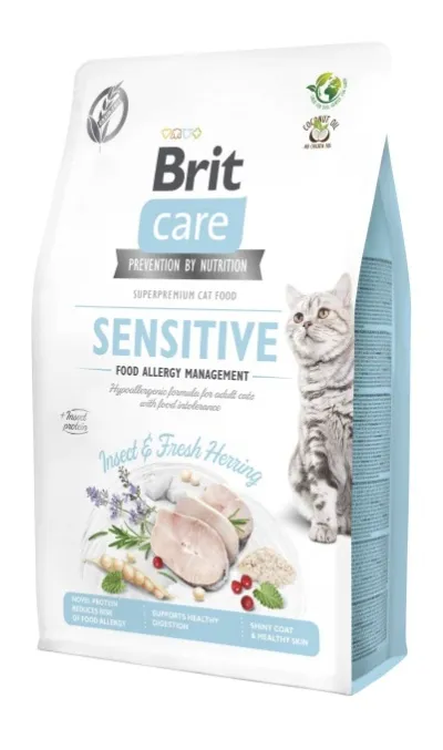 Brit Care Cat GF sensitive Insect 2kg