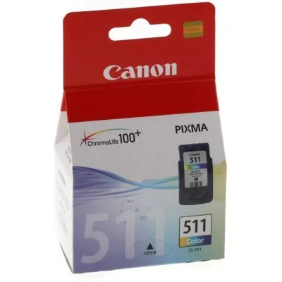 Canon CL-511 (Prentar: 244 síður) blátt/rautt/gult blekhylki