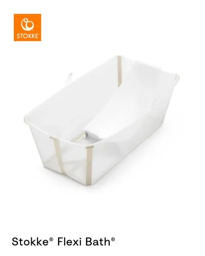 Stokke Flexi Bath - Bundle - Sandy Beige