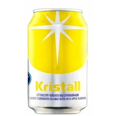 Yellow Kristall / Sparkling lemon Water (330ml.)