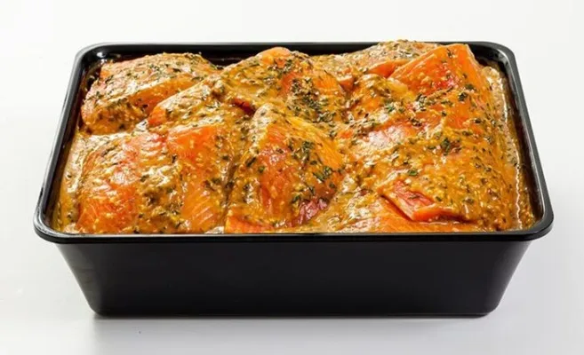 Laxasteikur m/roði í sesam og engifer [10kg/ks]