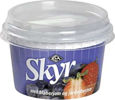 MS KEA skyr blá- og jarðarberja 6x200g