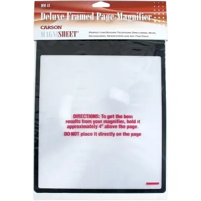 MagniSheet Deluxe Framed Page Magnifier  26,88 x 20,63 sm