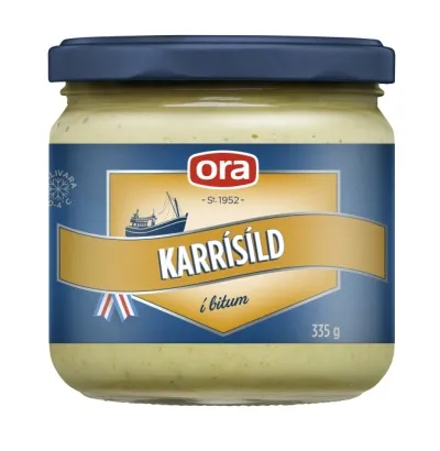 ORA karrýsíld í bitum 335g