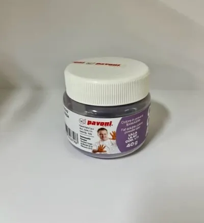 Pavoni matarlitur - Lillablár 40 gr