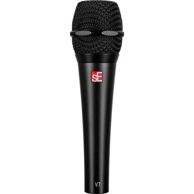 sE Electronics Studio-grade Handheld Microphone, Supercardioid in Black