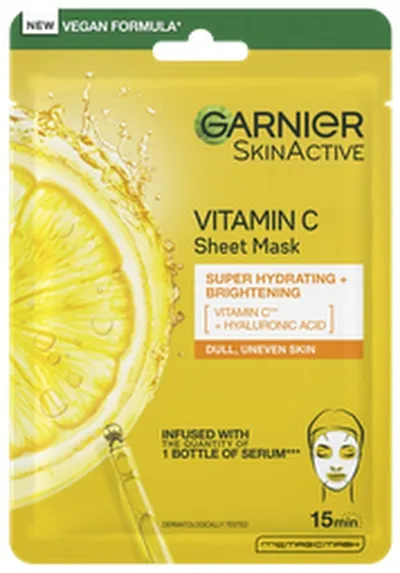 Garnier vitamin c tissue mask