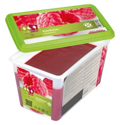 Hindberja Puré Capfruit 1kg án viðbætts sykurs