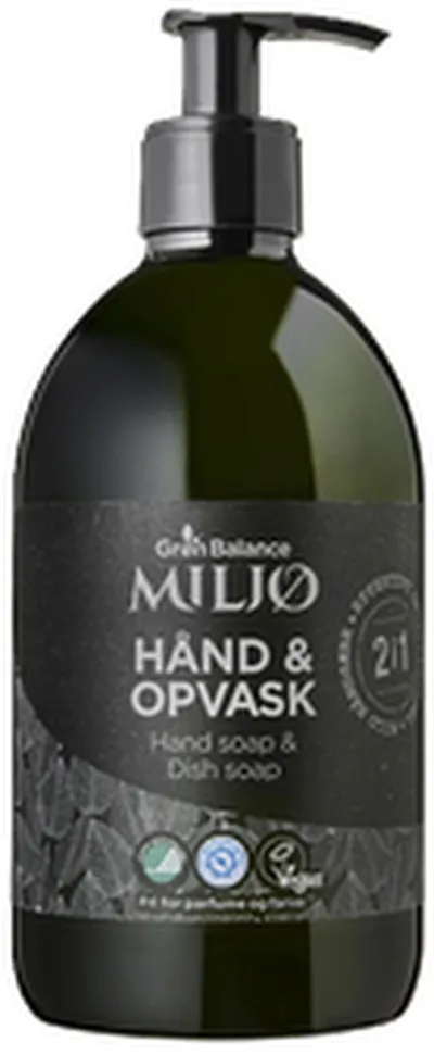 Grön Balance handsápa & uppþvottalögur