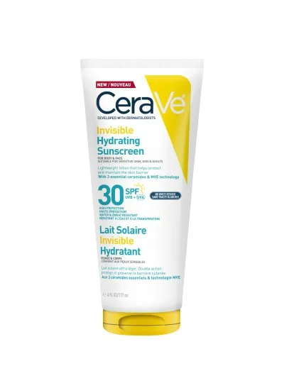 CeraVe Invisible Hydrating Sunscreen SPF50+ 177ml