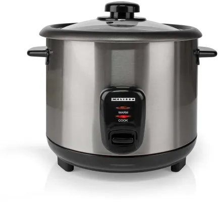 Melissa hrísgrjónapottur 1,5L 500W - Stál 