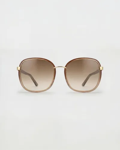 GLAS Eyewear Celina Honey Havana sólgleraugu