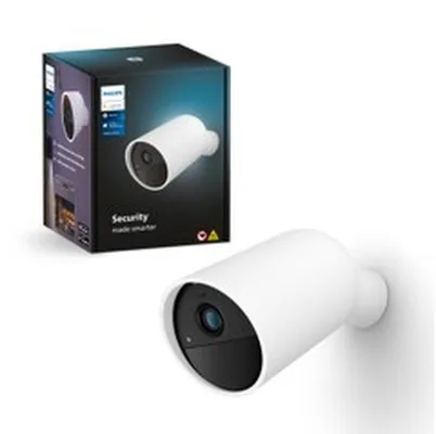 Philips Hue – Secure myndavél með rafhlöðu - EU 1 stk – Hvít