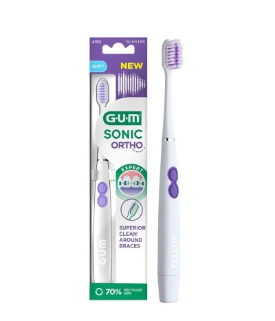Gum Sonic Ortho Batterístannbursti