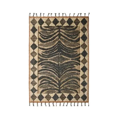 WILD CAT MOTTA ASH BLACK 250X350 CM