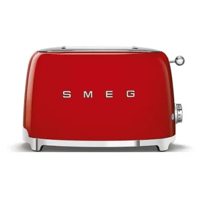 Smeg brauðrist fyrir 2 sneiðar retro style  - Rauð.