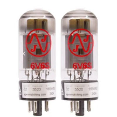 Vacuum Tube - 6V6 Double Mica JJ Matchep Pair