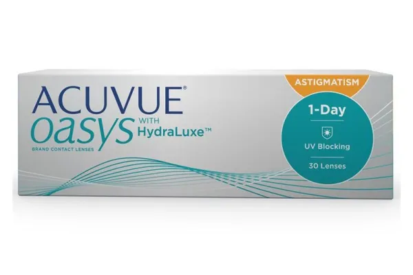 Acuvue Oasys HydraLuxe 1-Day Astigmatism