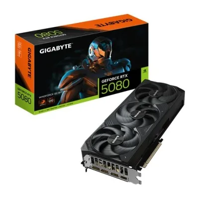Skjákort Gigabyte RTX5080 16GB Windforce OC