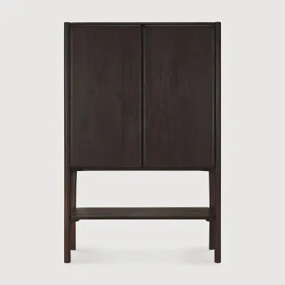 Pi skápur Teak dark brown
