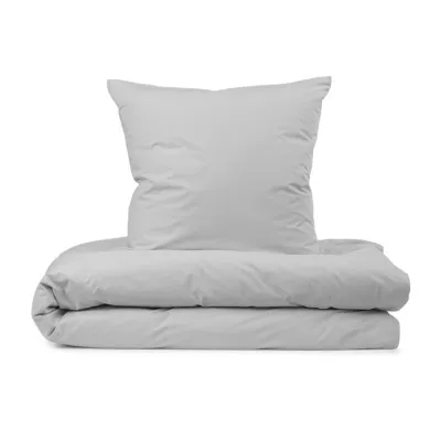 Georg Jensen Damask Rúmföt Supima Percale 140x200/50x70cm Platinum Grey