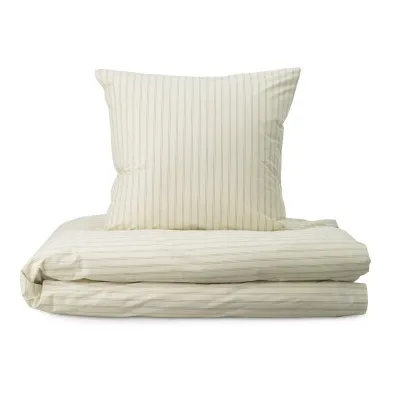 Georg Jensen Damask Rúmföt Supima Pinstripe 140x200/50x70cm Archive Linen 