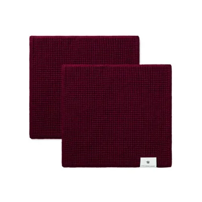 Georg Jensen Damask Borðtuskur 3PLY 2stk Carmine Red