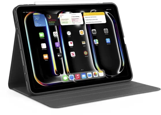 Pipetto Rotating Folio iPad Pro 11 hulstur - Svart