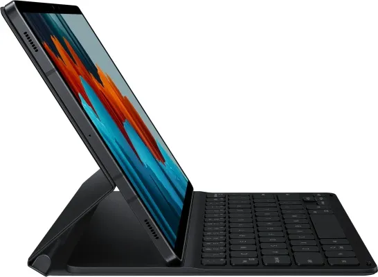 Samsung Tab S7/Tab S8 lyklaborðahulstur - Svart