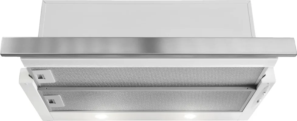 Ecotronic EPOC608S2 útdraganlegur gufugleypir - Stál