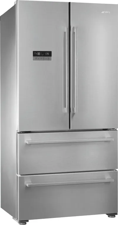 Smeg tvöfaldur kæli- og frystiskápur FQ55FXDF - Stál